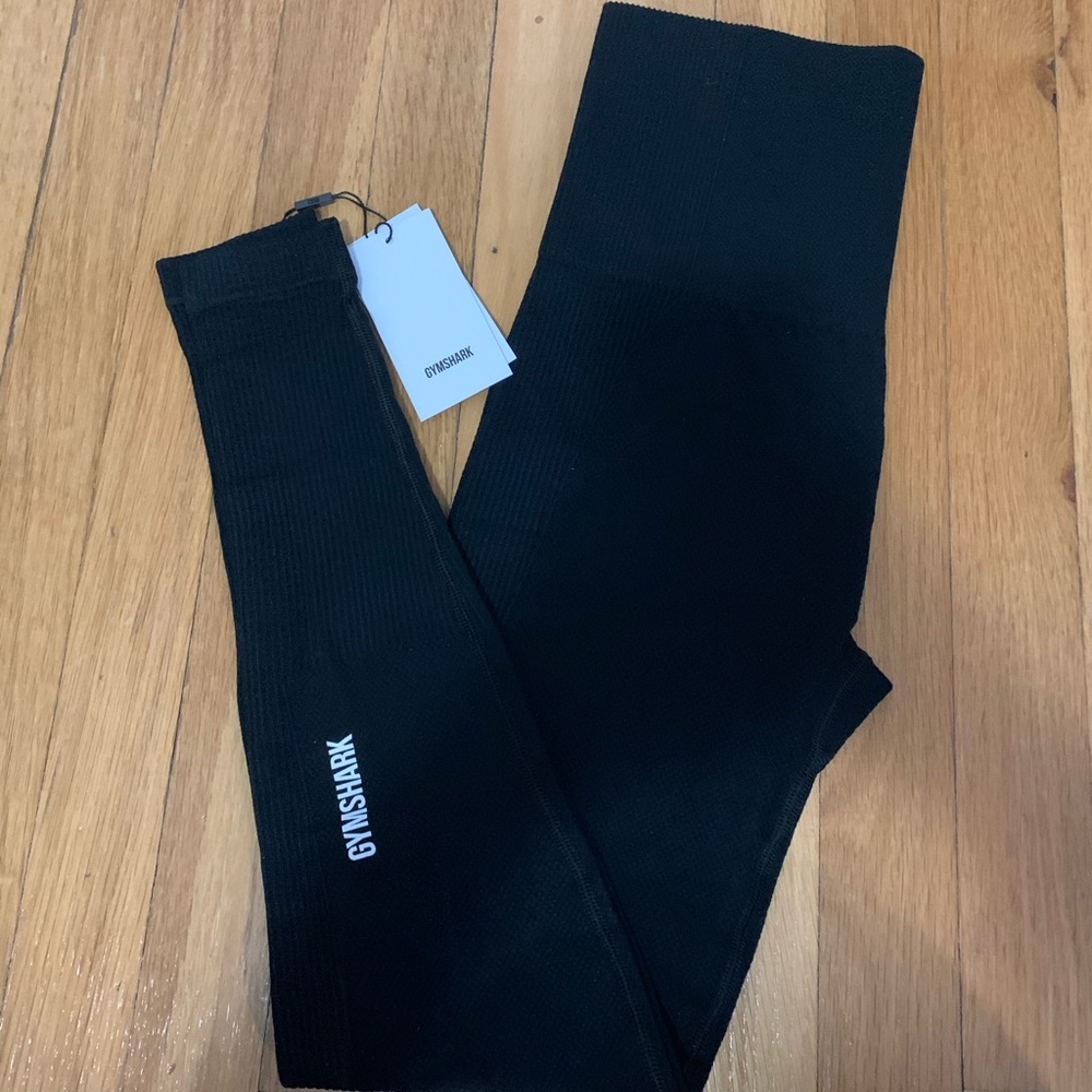 Gymshark Power Down High-waisted Black Leggings